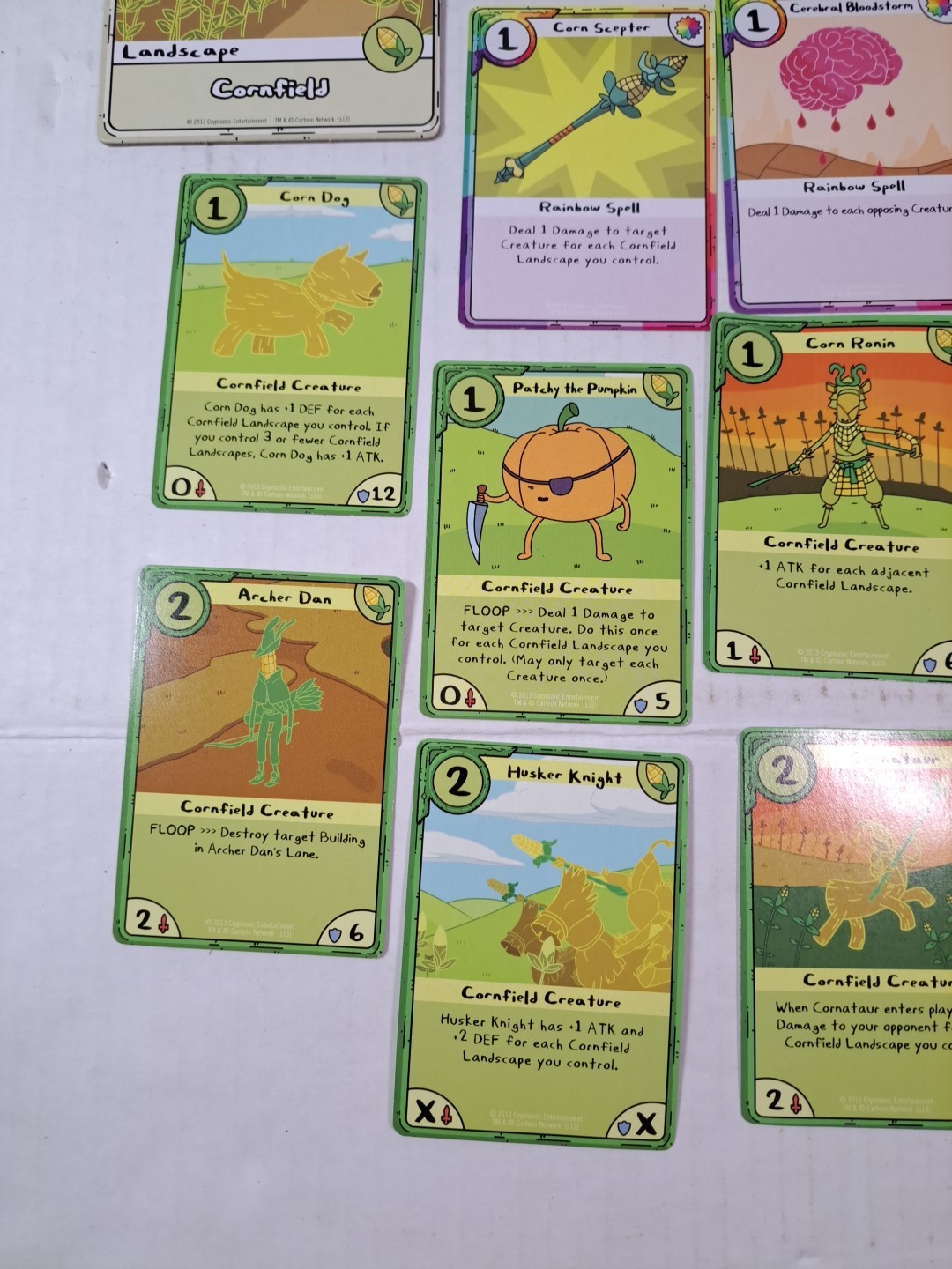 Wholesale Lot Of 23 Adventure Time Card Wars