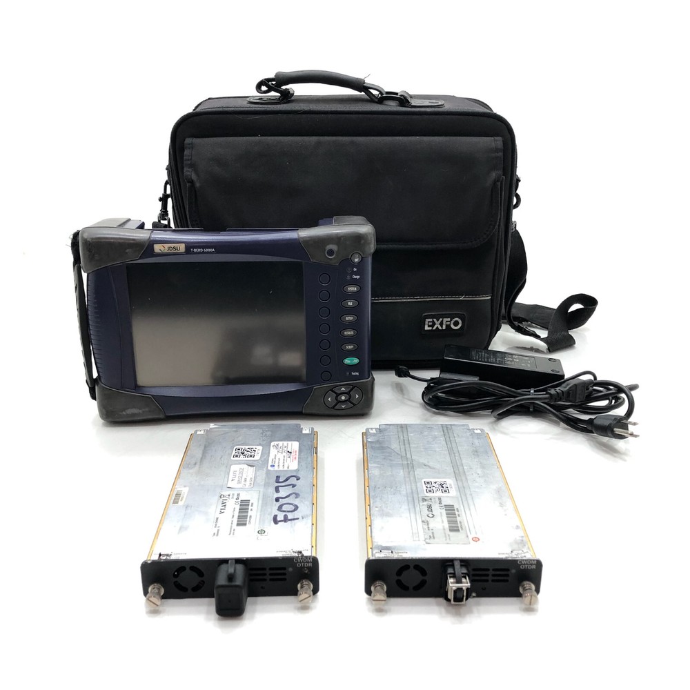 Viavi JDSU T-BERD 6000A Compact Network Optic Test Platform (2) 8140 CWDM Module