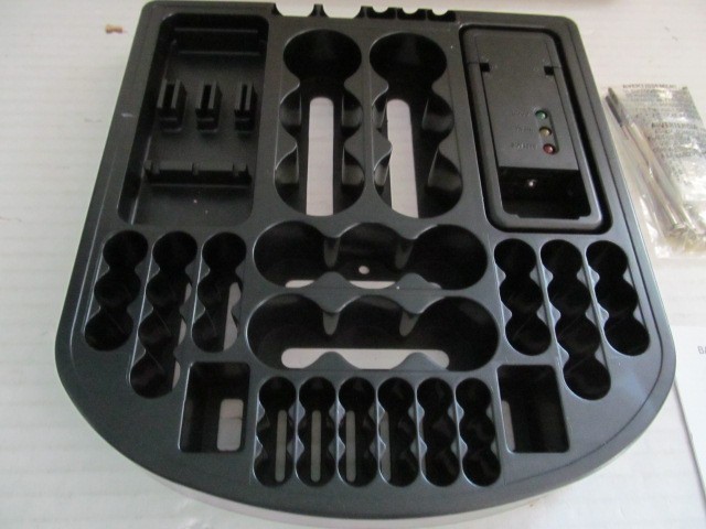 Avon Battery Organizer and Tester with Screwdriver Set
