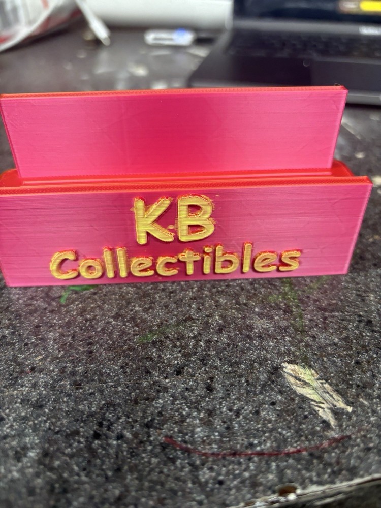 3d Printed Card Stand
