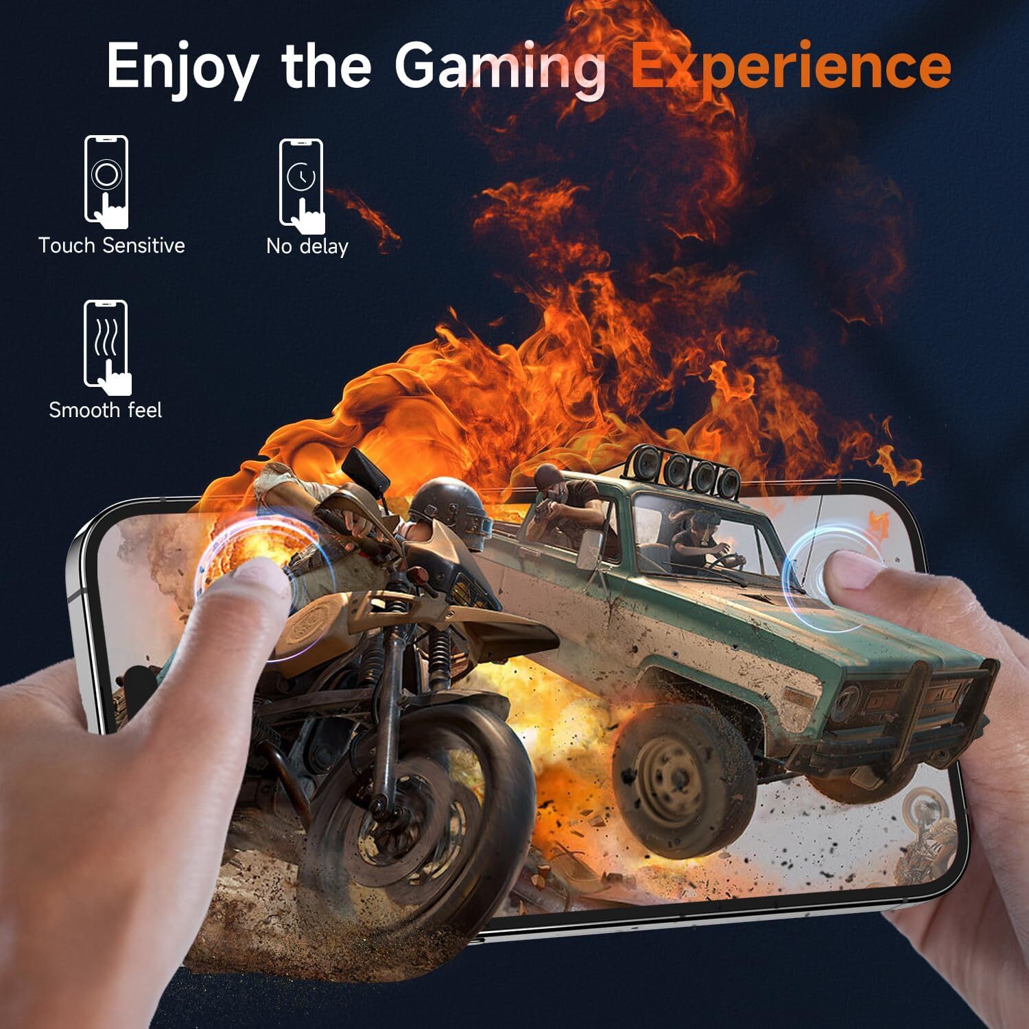 2x iPhone 16 15 Pro Max 14 13 12 11 Plus Privacy Tempered Glass Screen Protector