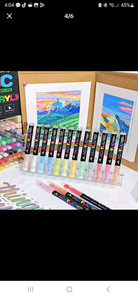 240 Count acrylic paint pens