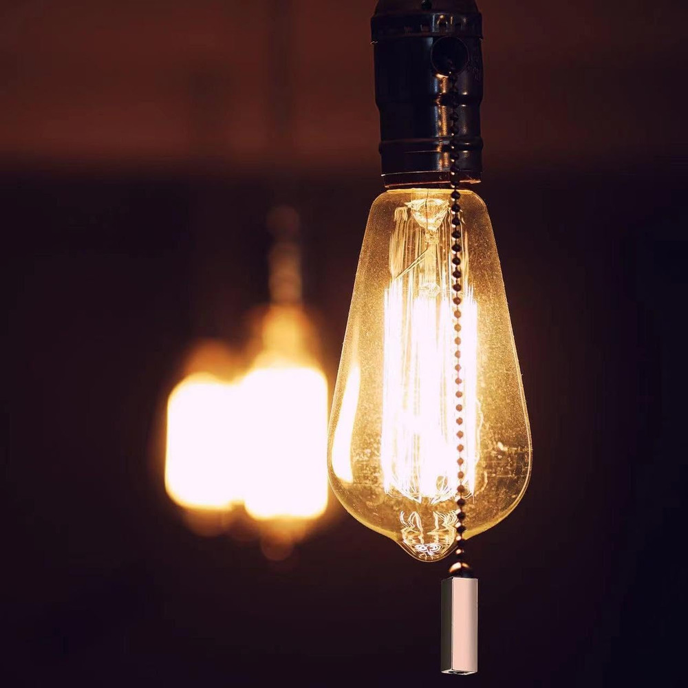 2 Pack Pull Chain String Extension with Connector for Ceiling Fan Light Fixture