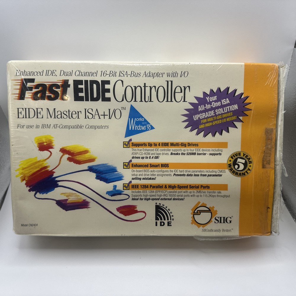 SIIG Fast EIDE Master ISA Card ***read Info***