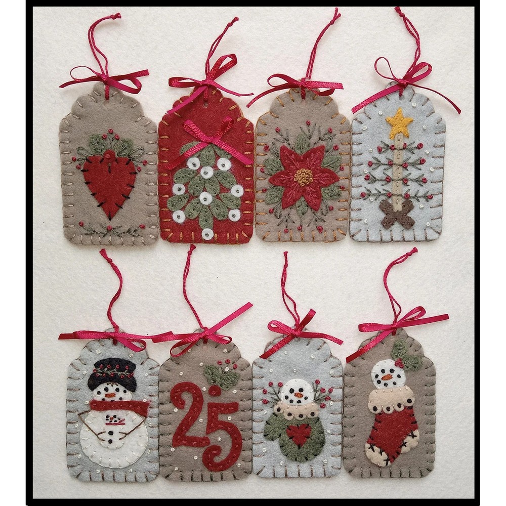 Christmas Tags Pattern by Kathryn Hecker
