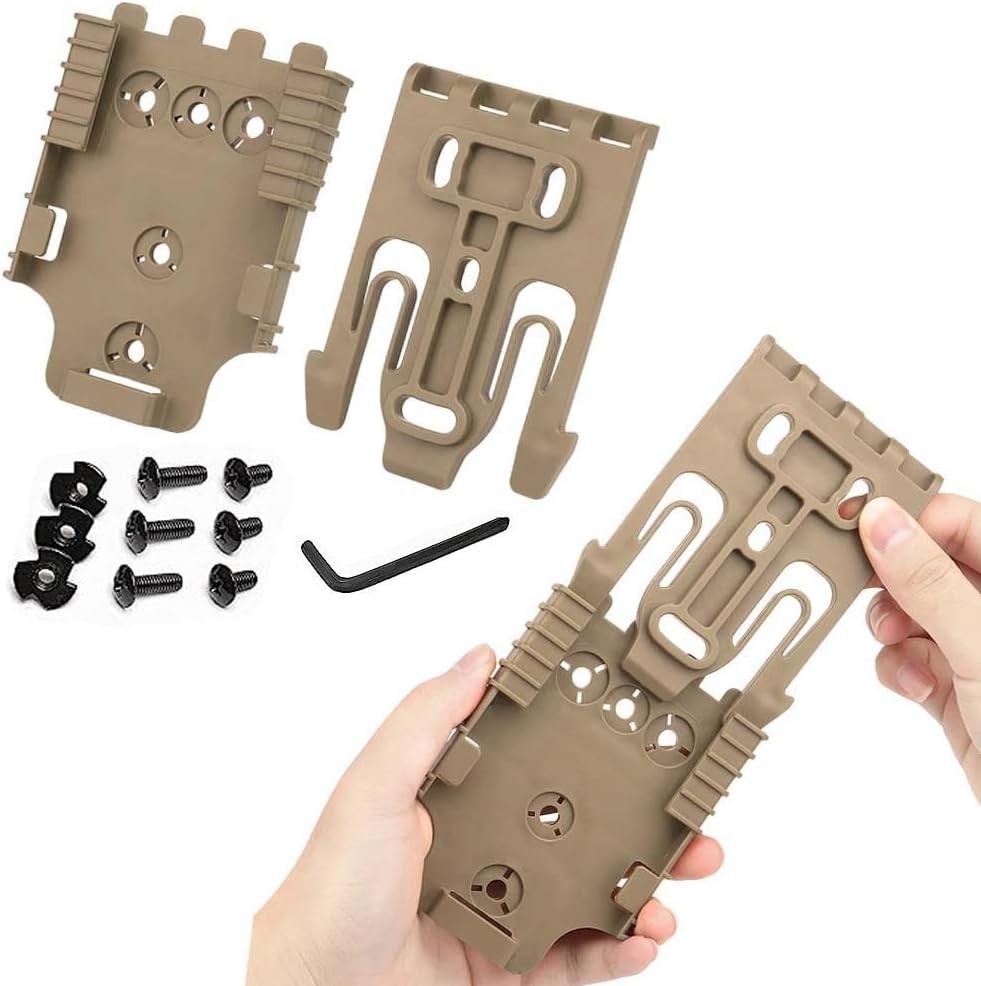 Quick Locking System Kit with QLS 19 Fork and 22 Standard, Tan