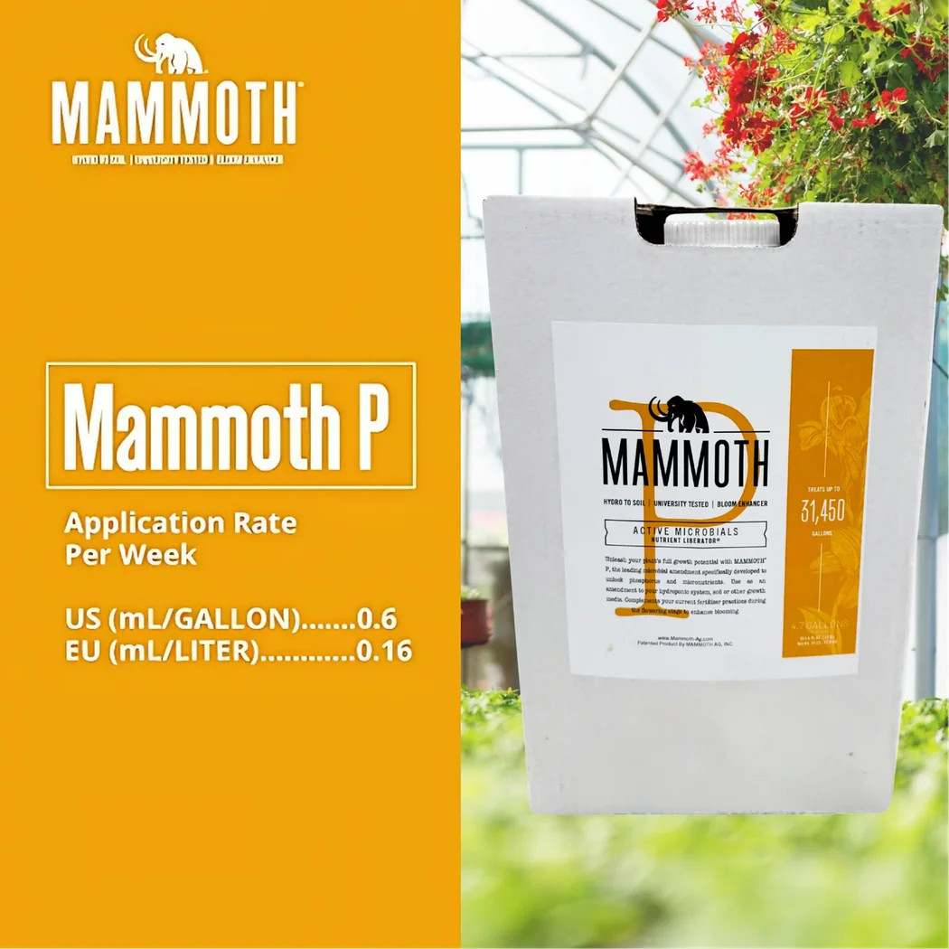 Mammoth P Active Microbials - 500 ml Garden Pest Control