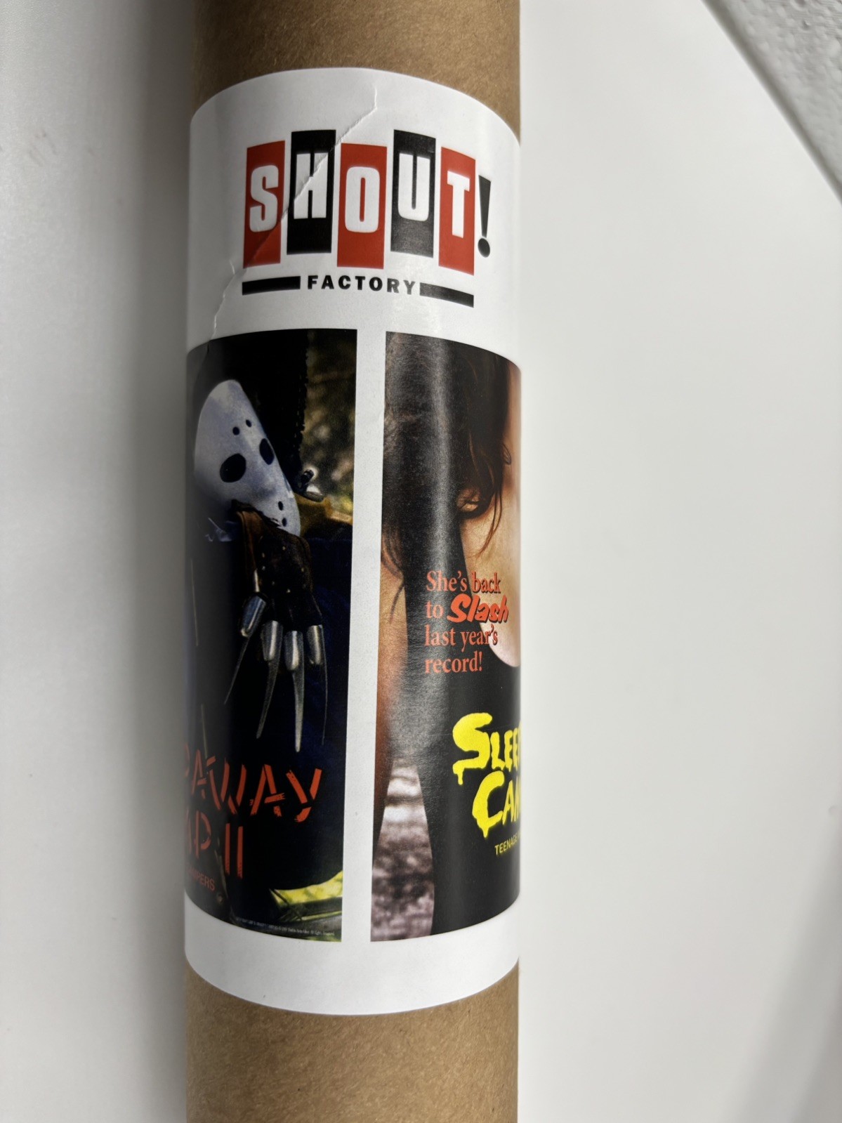 Shout Factory Sleepaway Camp 2 & 3 4K Limited Edition 2 Poster Set 18" x 24" NEW