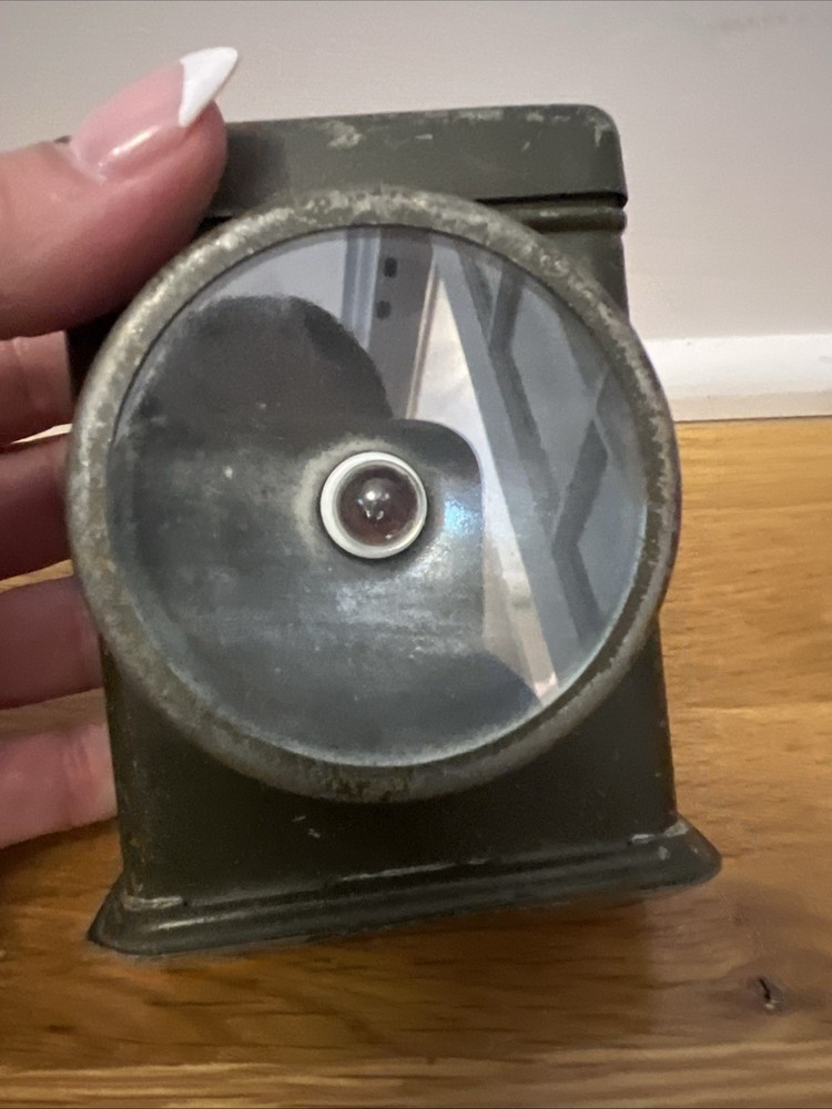 Antique WW2 Chestlite Adjustable Working Flashlite