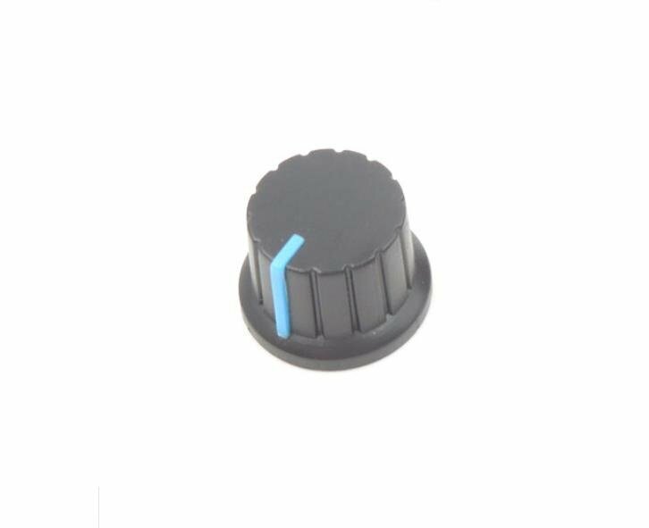 10pcs Plastic Knobs volume tone control  Potentiometers blue