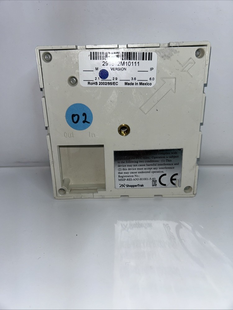 ShopperTrak Model H1001-5 Security Camera