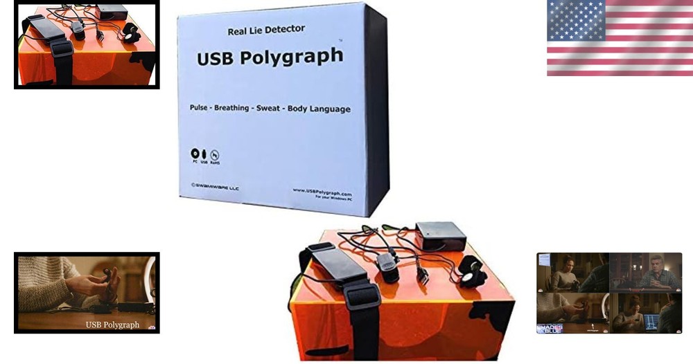 Professional Lie Detector for Home Use - Windows Compatible--