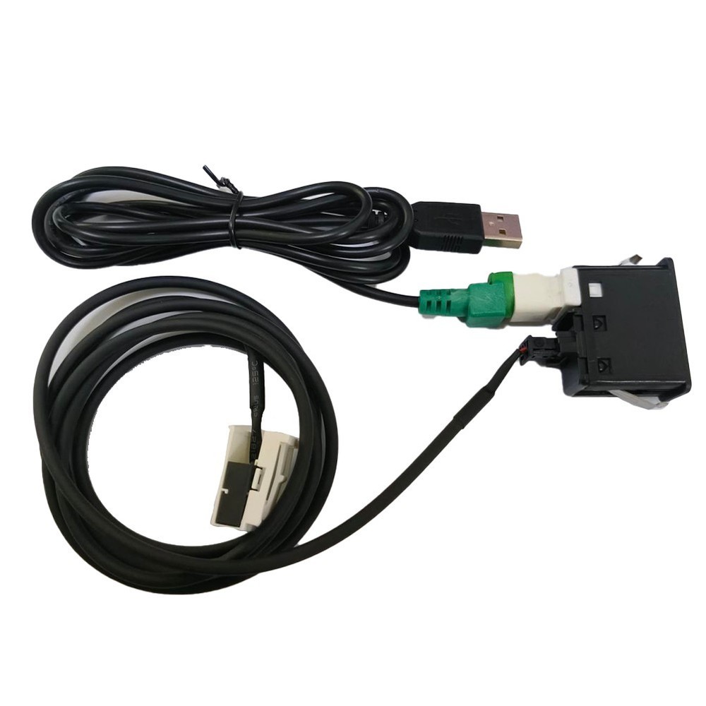 High performance USB AUX Input Socket Adapter for BMW CD 12PIN Interface