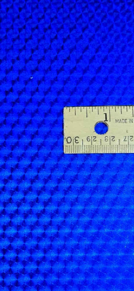 Royal Blue Small Engine Turn Sign Plotter Cutter 24" x 6'