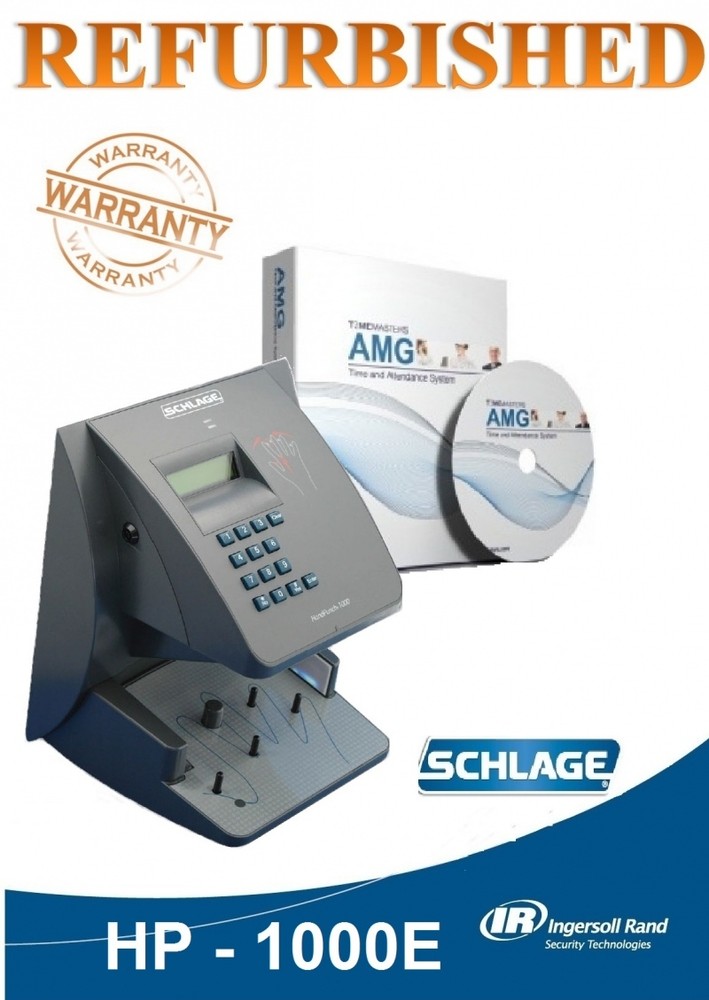 Refurbished HandPunch HP-1000-E with Ethernet | AMG Software Package