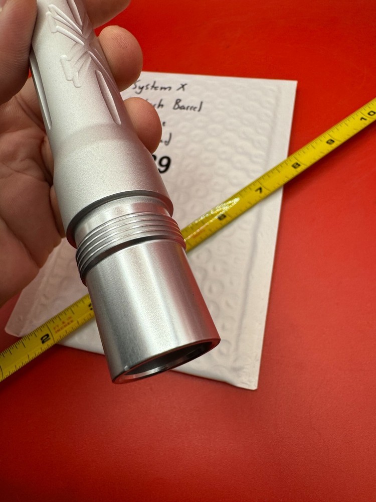 System X 12 Inch Paintball Barrel 689 Bore AC Thread