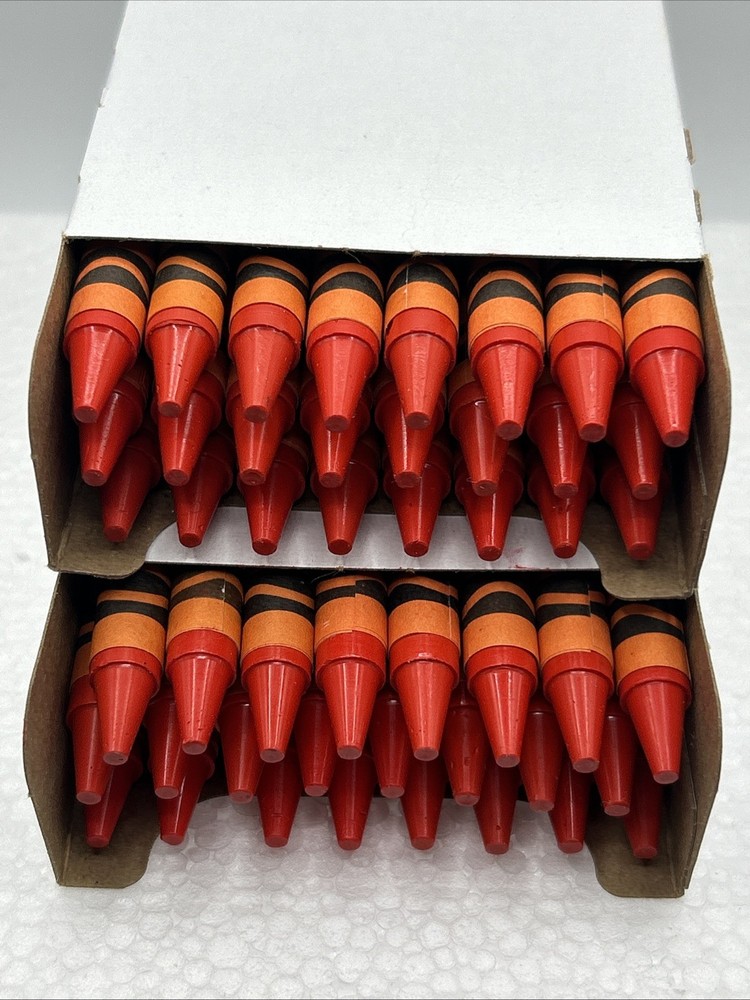 (48) Crayola Crayons (scarlet) BULK