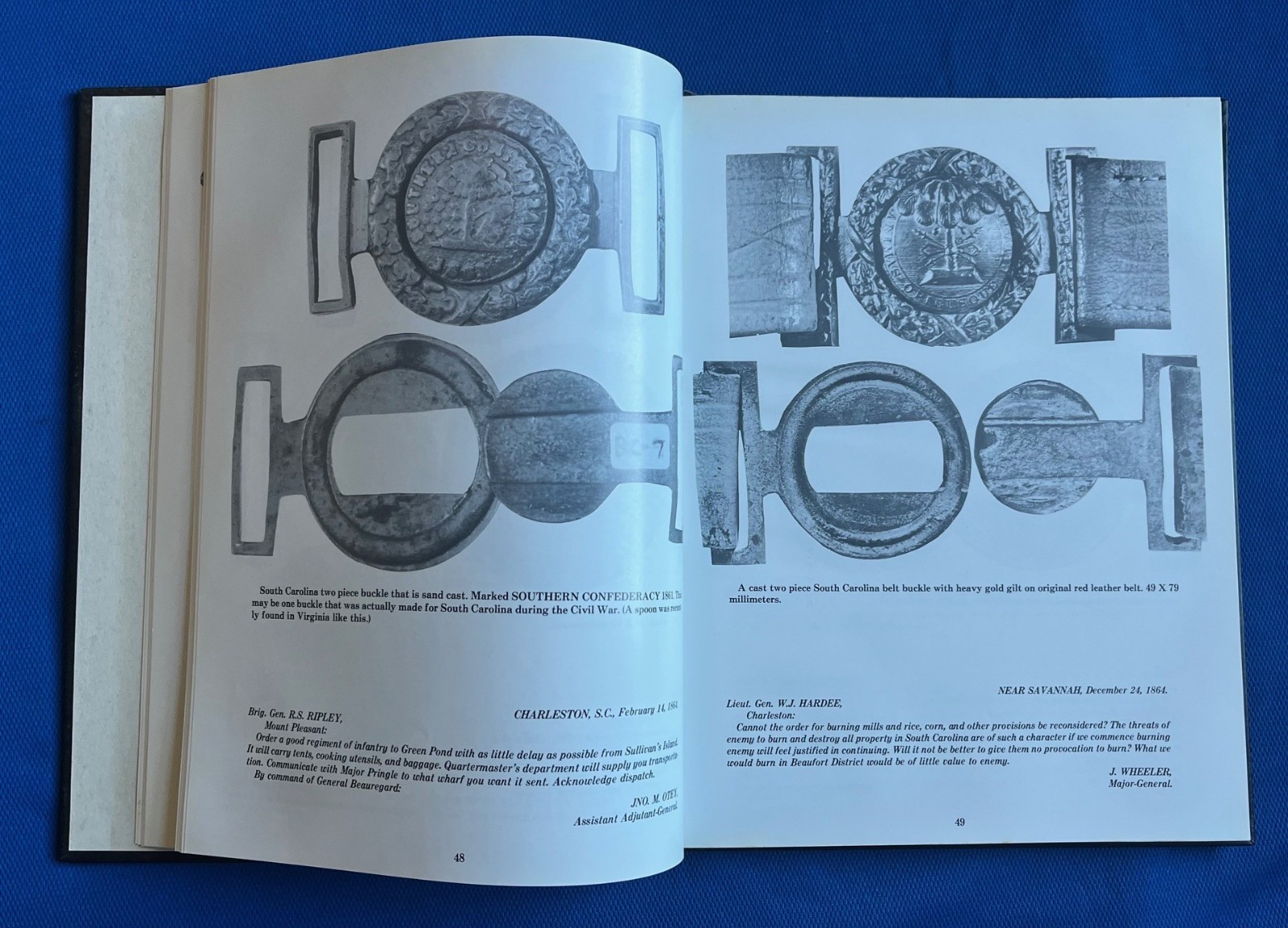 Limited Edition Numbered & Signed - CIVIL WAR RELICS From SOUTH CAROLINA -Topper