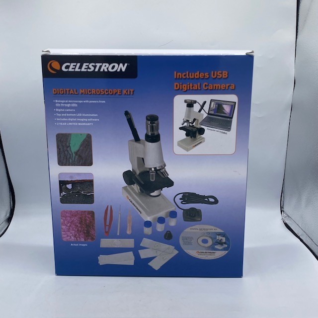 Digital Microscope 600x Celestron Digital Microscope Kit Model 44321 USB Camera