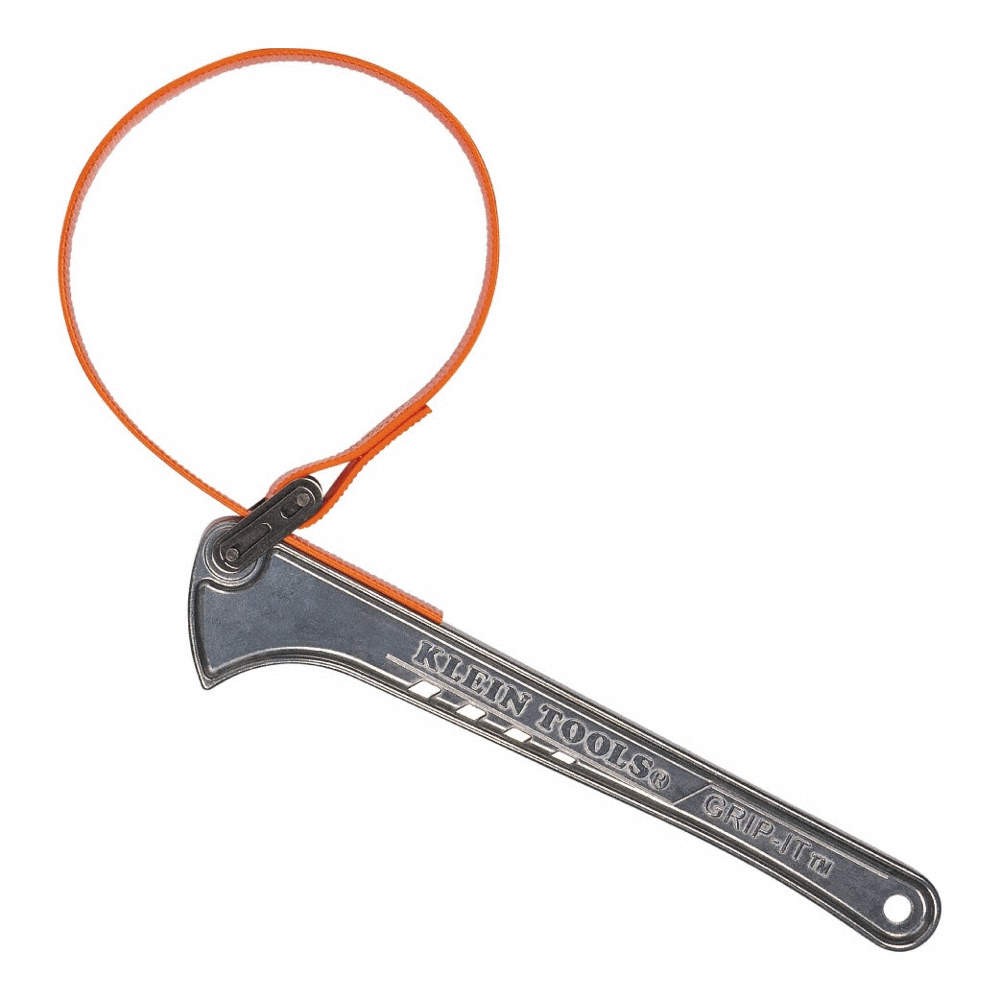 KLEIN TOOLS Grip It Strap Wrenches 12" Handle 807HD0
