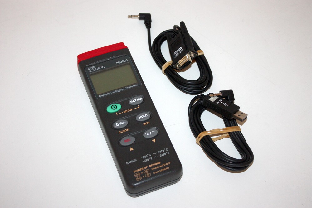Sper Scientific 800008 Advanced Data Logging Thermocouple Thermometer