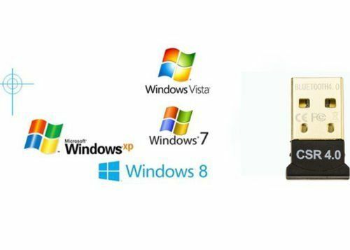 New Mini USB Bluetooth Adapter CSR Dual Mode Receiver for Windows 10/8/7/XP V4.0