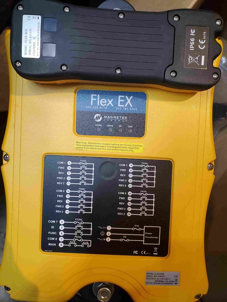 Magnetek Flex EX -- FLEX 8EX Overhead Crane Remote Control System