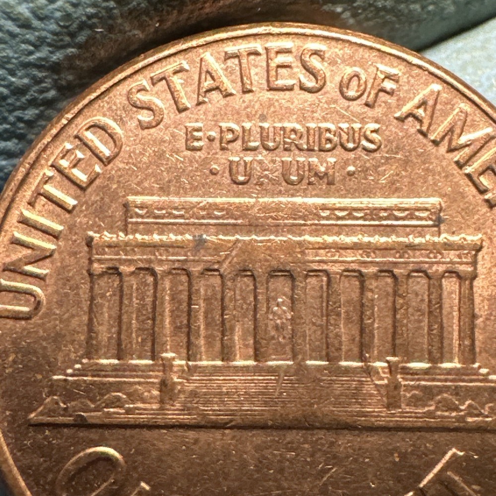 1962 D Lincoln Head Memorial Cent Grease Strike Weak N Red!