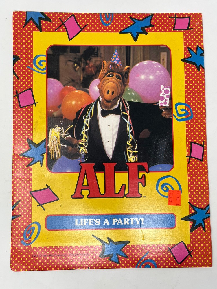 Vintage Alf Folder lot 1987