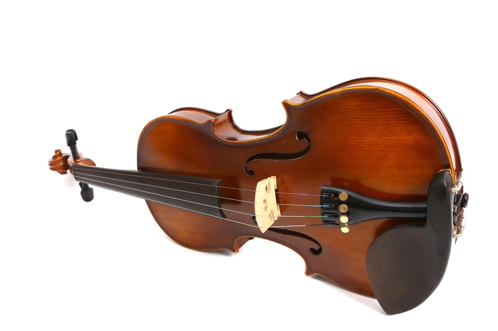 4 String Acoustic Violin Handmade 3/4 Violin for Student Beginners with Case Bow