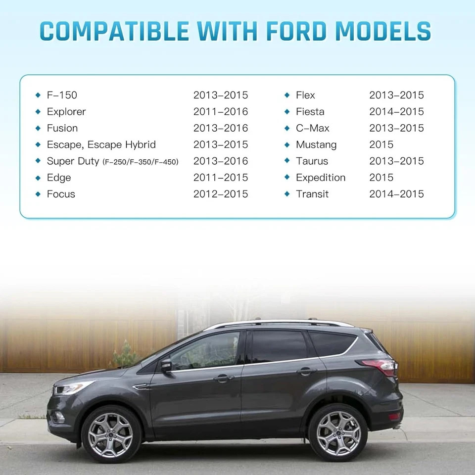 2025 Latest A15 Navigation SD Card Map Compatible with Sync 2 Ford & Black.