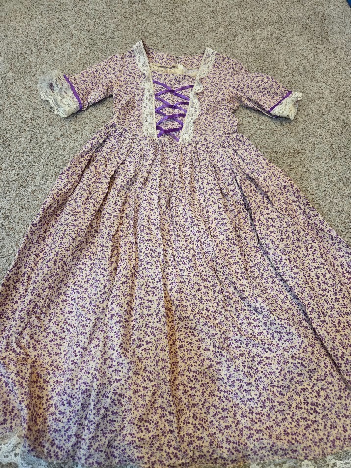 Colonial Williamsburg Child's Dress Sz 10