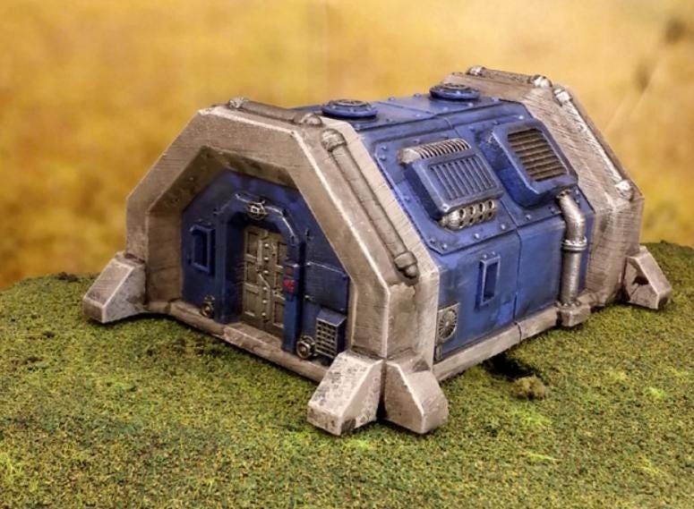 Sci-Fi Barracks Bunker