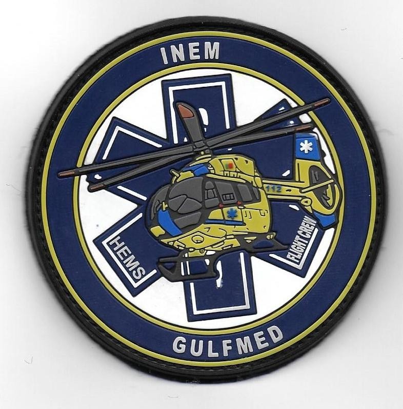 PORTUGAL INEM HEMS EMERGENCY HELICOPTER PATCH