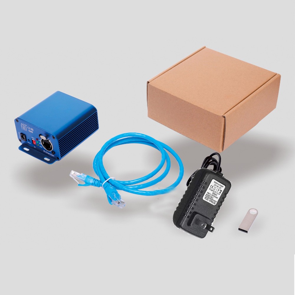 ArtNet To DMX Controller Bi-directional ArtNet DMX Ethernet Lighting Controller
