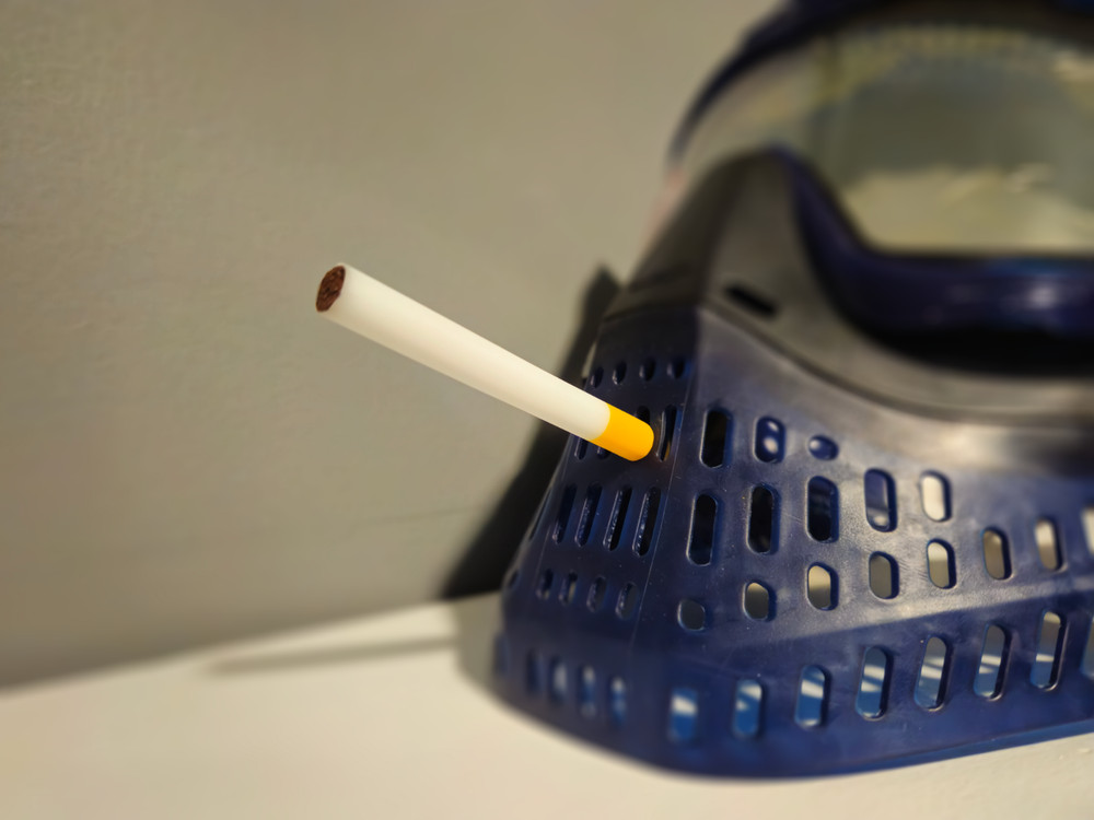 Paintball Prop Cigarette attachment (Designed for Flex Bottoms) Quantity of 2