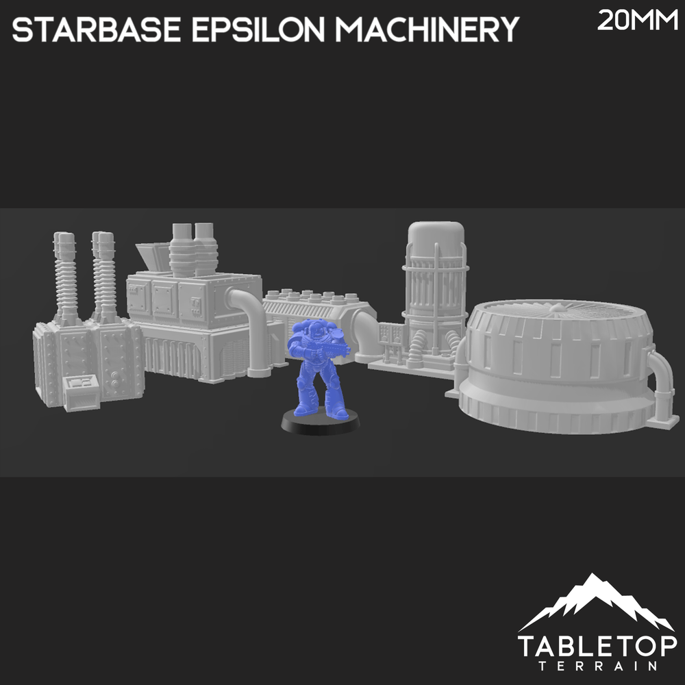 Starbase Epsilon Machinery - Grimdark Gothic Wargaming Tabletop