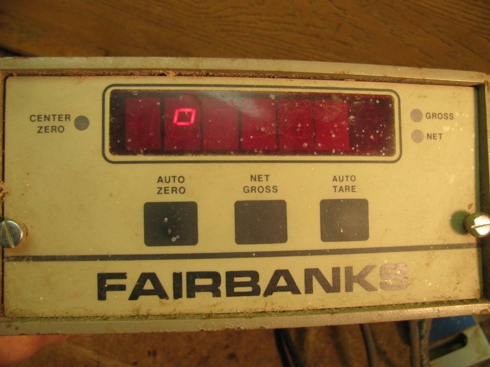 Fairbanks Scale Digital Reader UMC2000-50 w/ SSM500 Load Cell