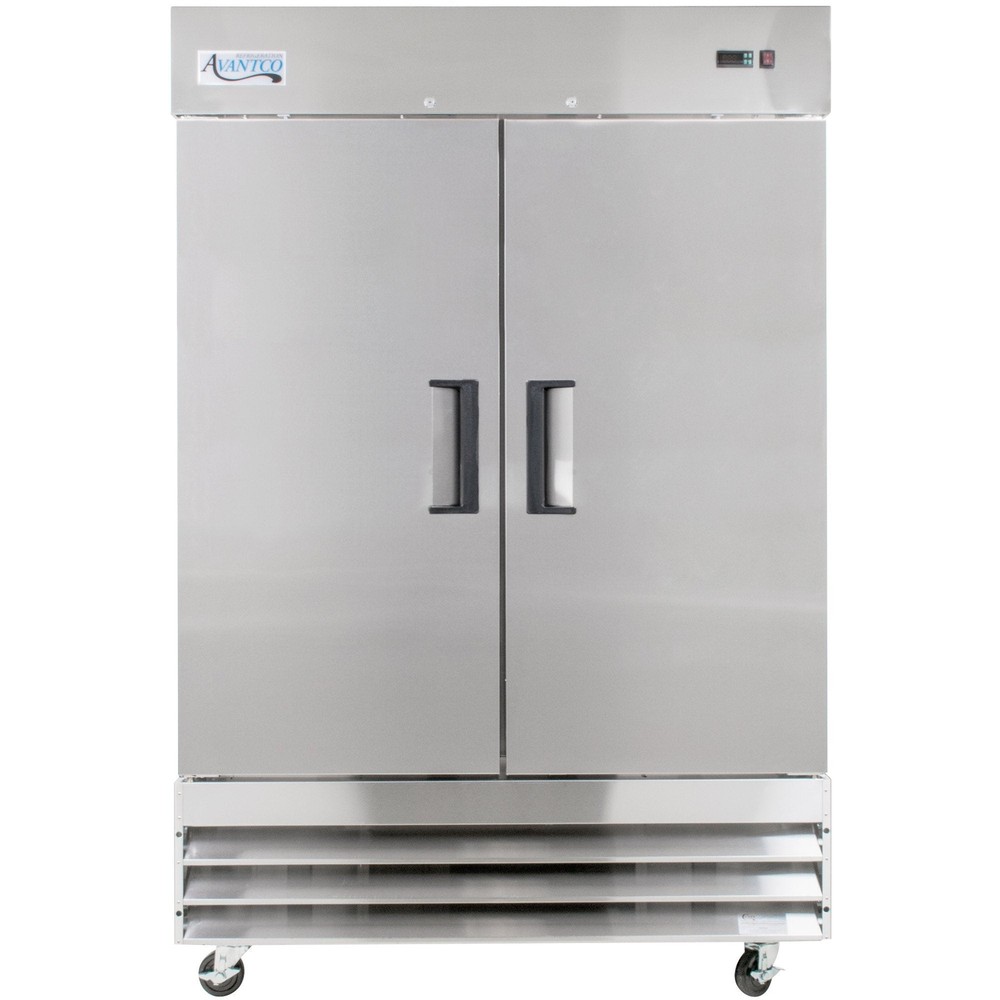 54" Solid Door Reach-In Freezer