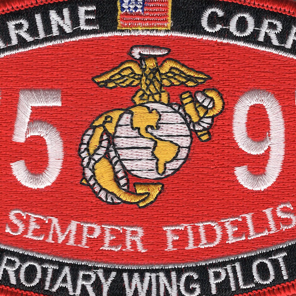 7597 Rotary Wing Pilot MOS Patch