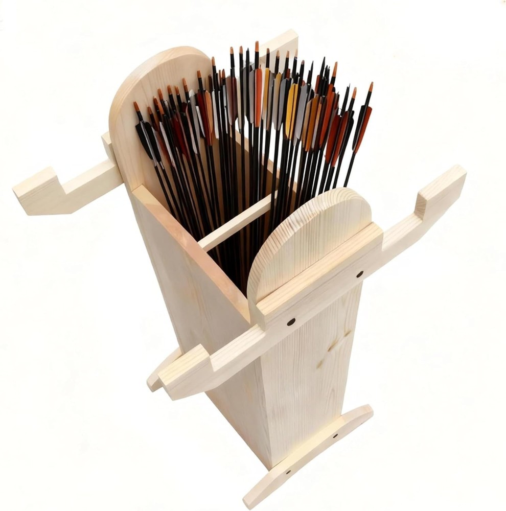 Traditional recurve Composite Solid , Floor-Standing Vertical Exhibition, Arc...