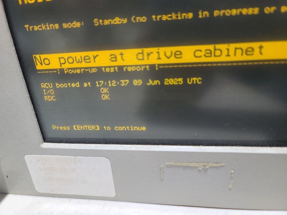 Vertex Model 7200 Antenna Control / Controller Unit P/N:800236-01J