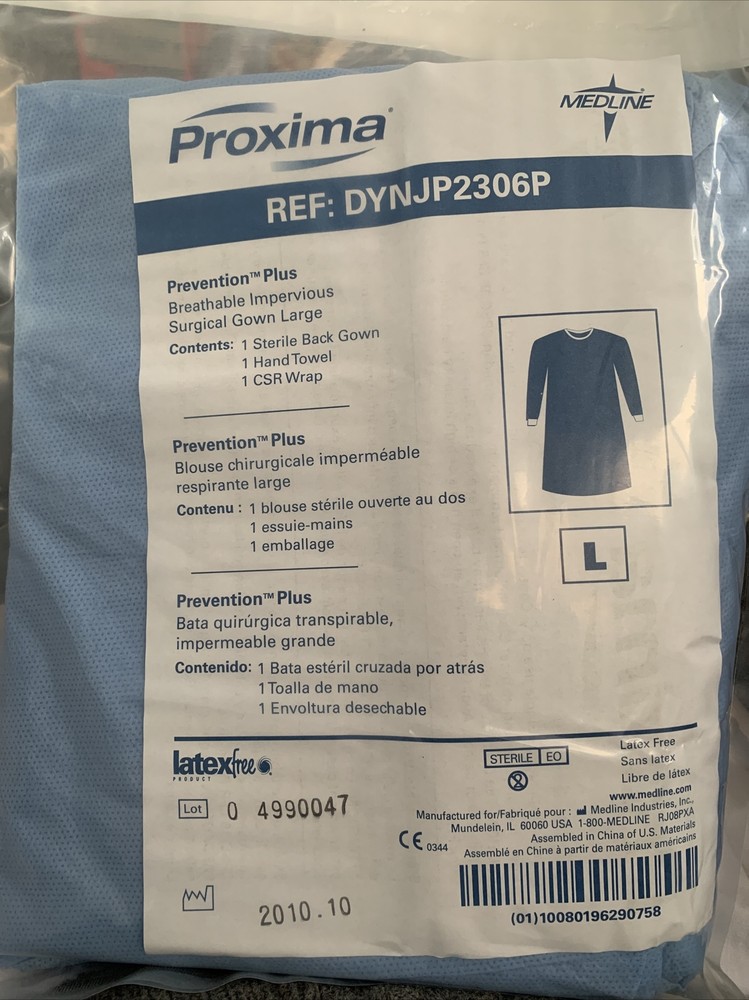 PPE Gown Lg. NIB. Proxima