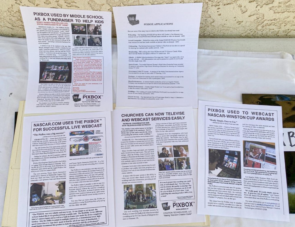 Creation Technologies PIXBOX Portable Videonics Plug & Play Live TV Editor