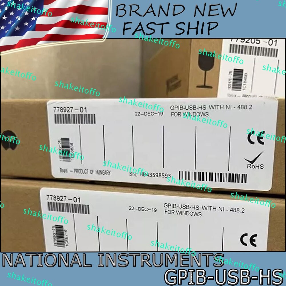 Sealed NI GPIB-USB-HS National Instrumens Interface Adapter controller IEEE 488