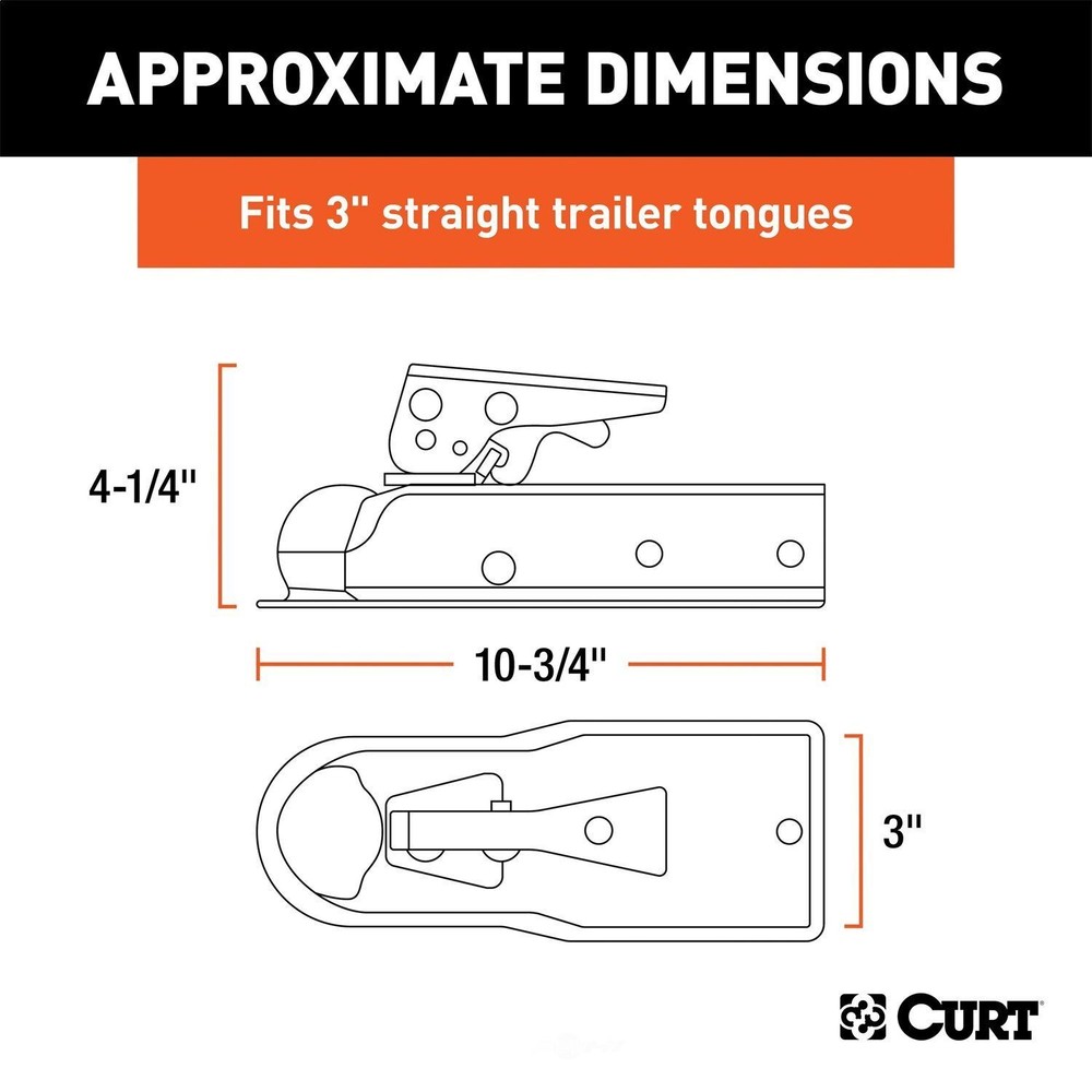 Coupler Curt Manufacturing 25138