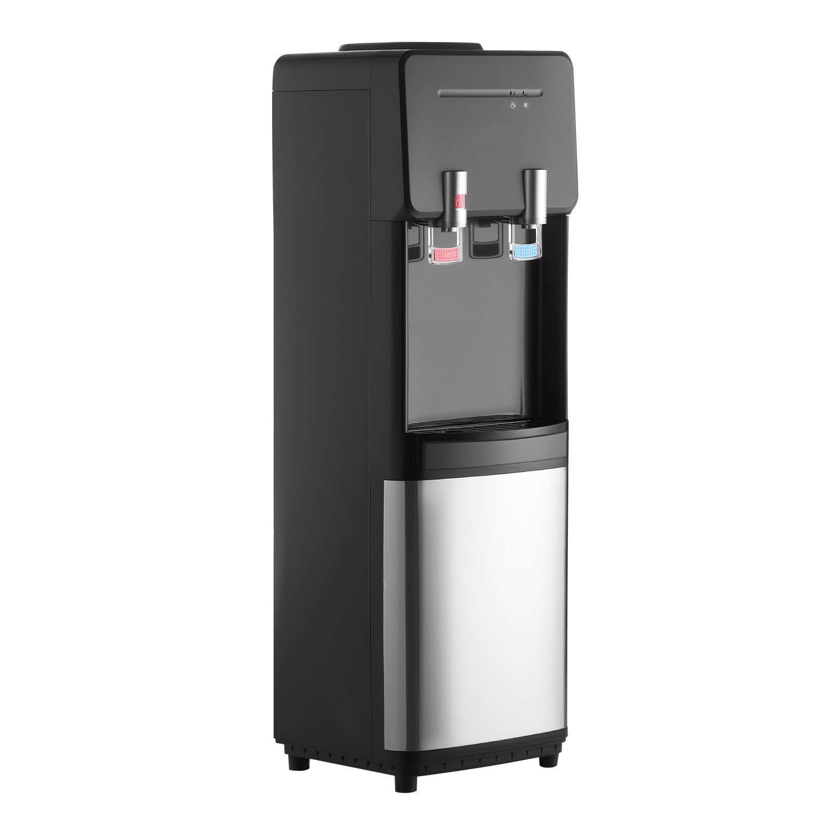 Top Loading Water Cooler Dispenser for 3 or 5 Gallons Jugs Stainless Steel