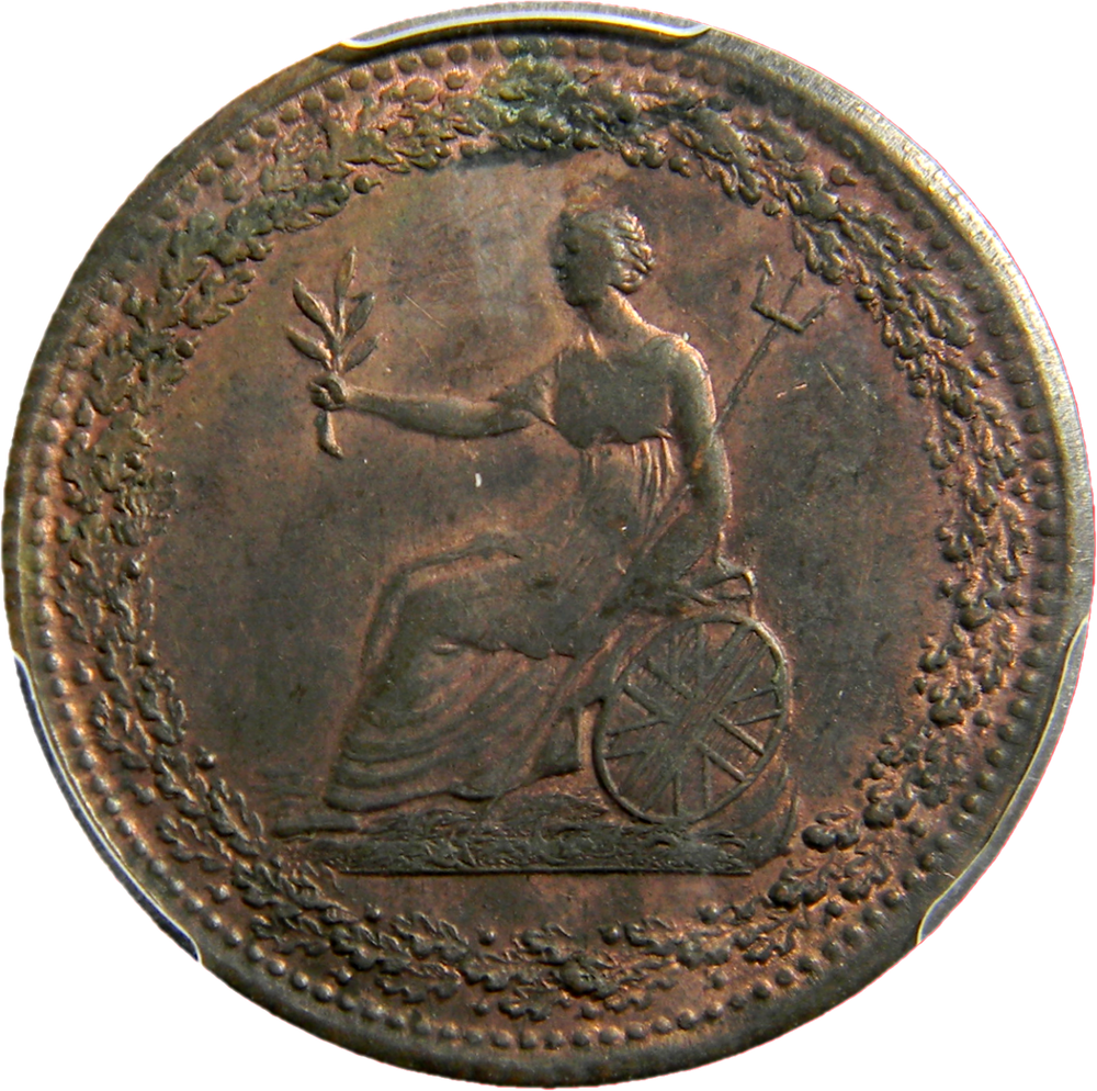 1815 Lower Canada Half Penny Token PCGS MS 62 (06-11)