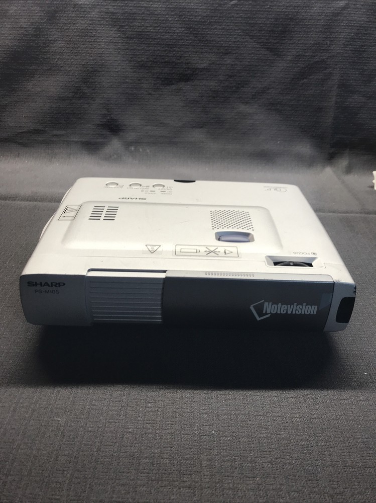 Sharp Projector PG-M10S With Remote, Power Cord, Case & Instructions Works