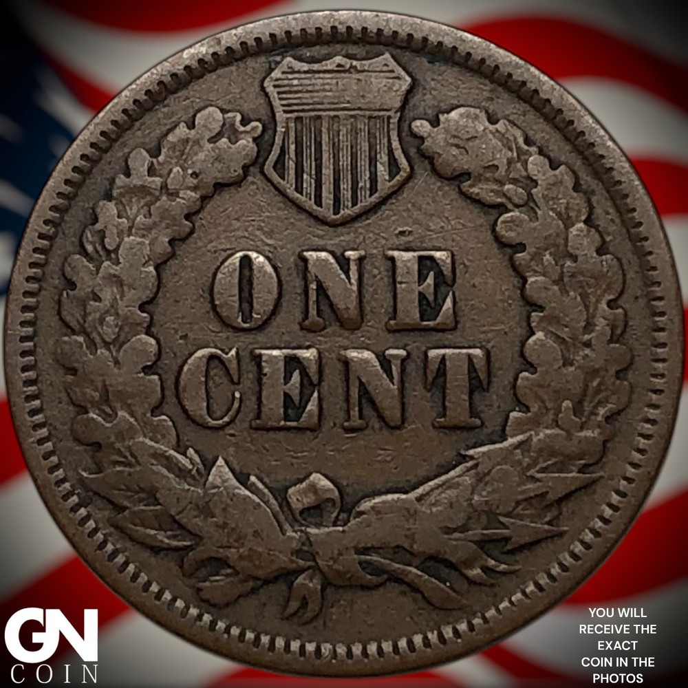 1874 Indian Head Cent Penny Z6022